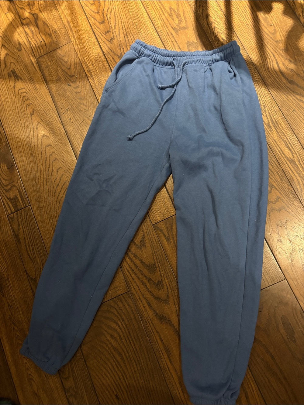 Bluenotes Men's Slate Blue Drawstring Joggers
